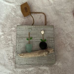 Homemade plant decoration